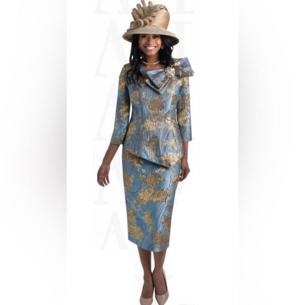 Lily & Taylor New York Couture LUXURY DESIGNER 2pc Women’s Suit Size 6